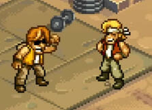 (Metal Slug Tactics Demo) Cutscene after player finished a campaign with Tarma