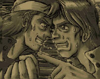 (Metal slug 1) Concept art. THEYRE GONNA KISS??!!!